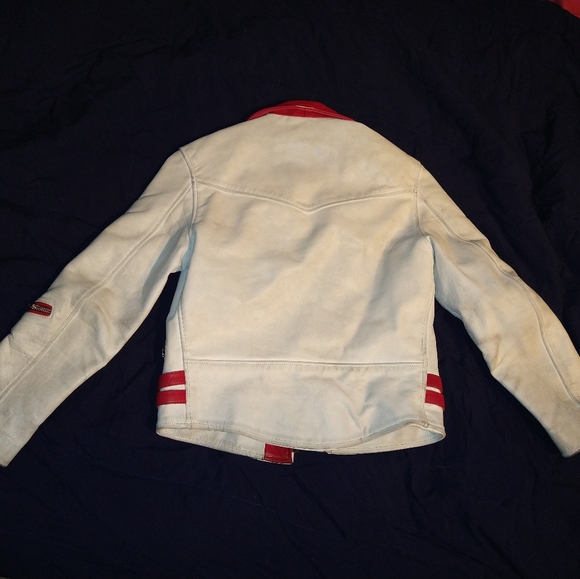 COPY - ACDC rag Leather Jacket - Picture 2 of 4